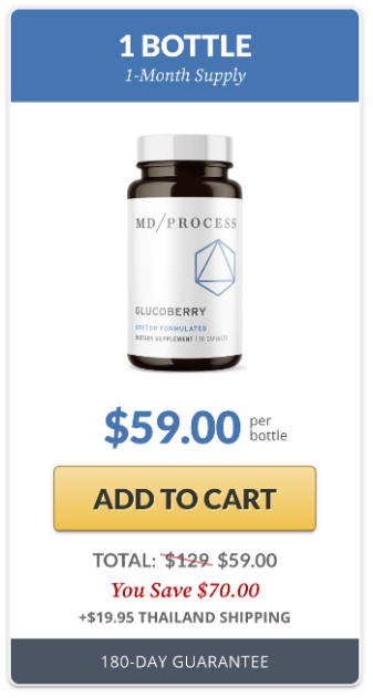  buy GlucoBerry bottle 1